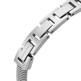 Michael Kors Gramercy Silver Dial Silver Steel Strap Watch for Women - MK7529