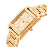 Michael Kors Essex Gold Dial Gold Steel Strap Watch for Women - MK4904