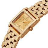 Michael Kors Georgie Gold Dial Gold Steel Strap Watch for Women - MK4931