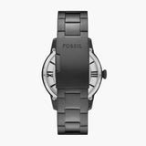 Fossil Townsman Clear Dial Gray Steel Strap Watch for Men- ME3268
