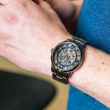 Fossil Townsman Clear Dial Gray Steel Strap Watch for Men- ME3268