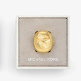 Michael Kors Rylee Gold Dial Gold Steel Strap Watch for Women - MK4847