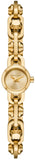 Michael Kors Astor Link Gold Dial Gold Steel Strap Watch for Women - MK4871