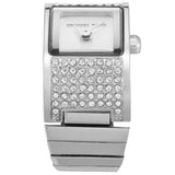 Michael Kors Darrington Silver Dial Silver Steel Strap Watch for Women - MK4884