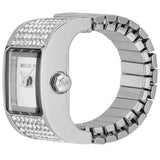 Michael Kors Darrington Silver Dial Silver Steel Strap Watch for Women - MK4884