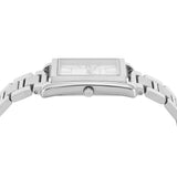 Michael Kors Essex Silver Dial Silver Steel Strap Watch for Women - MK4906