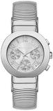 Michael Kors Gramercy Silver Dial Silver Steel Strap Watch for Women - MK7526