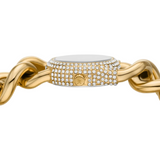 Michael Kors Petite Gold Dial Gold Chain-Link Strap Watch for Women - MKO1067
