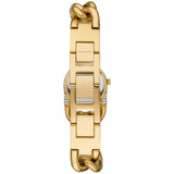 Michael Kors Petite Gold Dial Gold Chain-Link Strap Watch for Women - MKO1067