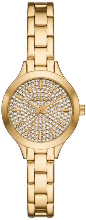 Michael Kors Aspyn Multi-Tone Dial Gold Steel Strap Watch for Women - MKO1086