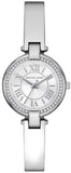 Michael Kors Laney Silver Dial Silver Steel Strap Watch for Women - MKO1112