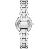 Michael Kors Laney Pink Dial Silver Steel Strap Watch for Women - MKO1127
