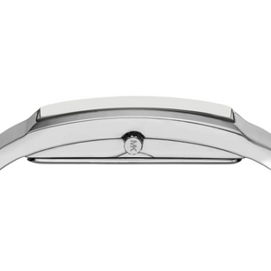 Michael Kors Yazmeen Silver Dial Silver Steel Strap Watch for Women  - MKO1141