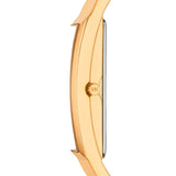 Michael Kors Yazmeen Gold Dial Gold Steel Strap Watch for Women - MKO1142