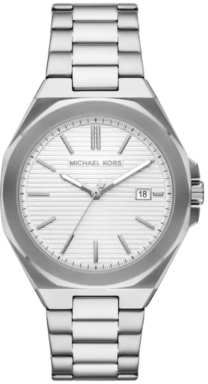 Michael Kors Callum Silver Dial Silver Steel Strap Watch for Women - MKO1178
