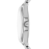 Michael Kors Callum Silver Dial Silver Steel Strap Watch for Women - MKO1178