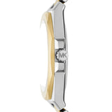 Michael Kors Callum White Dial Two Tone Steel Strap Watch for Men - MKO1181