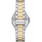 Michael Kors Callum White Dial Two Tone Steel Strap Watch for Men - MKO1181