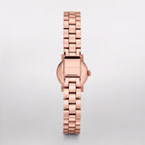 Marc Jacobs Amy White Dial Rose Gold Steel Strap Watch for Women - MBM3227