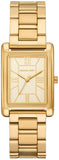 Michael Kors Essex Gold Dial Gold Steel Strap Watch for Women - MK4904