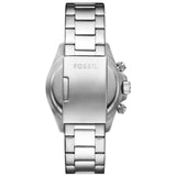 Fossil Autocross Silver Dial Silver Steel Strap Watch for Men - BQ2873