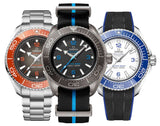 Omega Planet Ocean 6000M Co Axial Master Chronometer 45.5mm White Dial Black Rubber Strap Watch for Men - 21532462104001