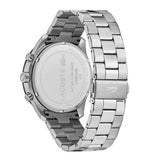 Lacoste Boston Black Dial Silver Steel Strap Watch for Men - 2011079