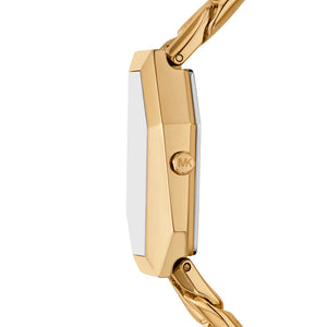 Michael Kors Suri Gold Dial Gold Steel Strap Watch for Women - MK4878