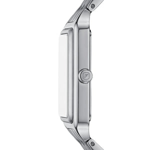 Fossil Raquel Blue Dial Silver Steel Strap Watch for Women - ES5402