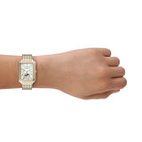 Fossil Raquel 2 Tone Dial 2 Tone Steel Strap Watch for Women- ES5399