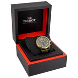 Tissot Chrono XL Brown Dial Brown Leather Strap Watch for Men - T116.617.36.092.00