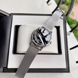 Tissot Heritage Visodate Black Dial Silver Steel Strap Watch - T118.410.11.057.00