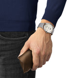 Tissot Heritage Visodate White Dial Silver Steel Strap Watch for Men - T118.410.11.277.00