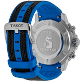 Tissot Seastar Black Dial Two Tone Fabric Strap Watch for Men - T120.417.17.051.03