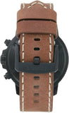 Tissot Seastar Black Dial Brown Leather Strap Watch for Men - T120.417.36.051.00