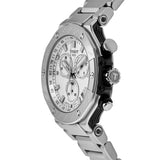 Tissot T-Race White Dial Gray Steel Strap Watch for Men - T141.417.11.031.00