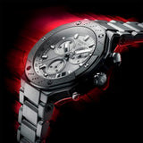 Tissot T-Race White Dial Gray Steel Strap Watch for Men - T141.417.11.031.00