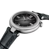 Tissot Desir Black Dial Black Leather Strap Watch for Women - T152.010.16.038.00