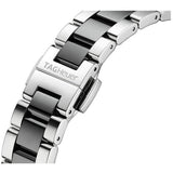 Tag Heuer Aquaracer Quartz Black Dial Two Tone Steel Strap Watch for Women - WAY131C.BA0913