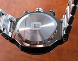 Tissot T-Race Black Dial Gray Steel Strap Watch for Men - T141.417.11.051.01