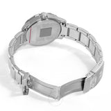 Tissot T-Sport Quickster Black Dial Silver Steel Strap Watch for Men - T095.410.11.057.00