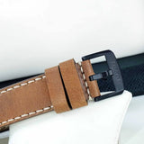 Tissot Seastar Black Dial Brown Leather Strap Watch for Men - T120.417.36.051.00