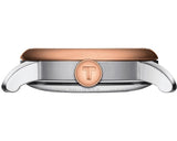 Tissot Le Locle Lady Automatic Diamonds Silver Dial Two Tone Steel Strap Watch For Women - T006.207.22.036.00