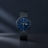 Lacoste Moon  Blue Dial Blue Steel Strap Watch for Men - 2011058