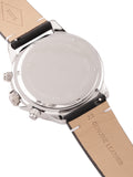 Fossil Bannon Black Dial Black Leather Strap Watch for Men - BQ2708