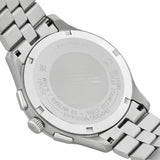 Emporio Armani Ruggero Black Dial Silver Steel Strap Watch for Men - AR11691