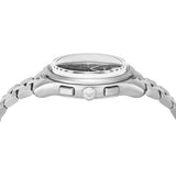 Emporio Armani Ruggero Black Dial Silver Steel Strap Watch for Men - AR11691