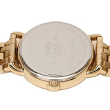 Coach Delancey Black Dial Gold Stainless Steel Strap Watch For Women - 14502813