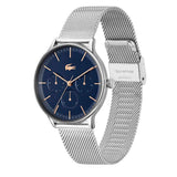 Lacoste Club Blue Dial Blue Steel Strap Watch for Men - 2011228
