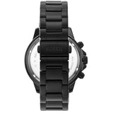 Fossil Bannon Black Dial Black Steel Strap Watch for Men - BQ2587